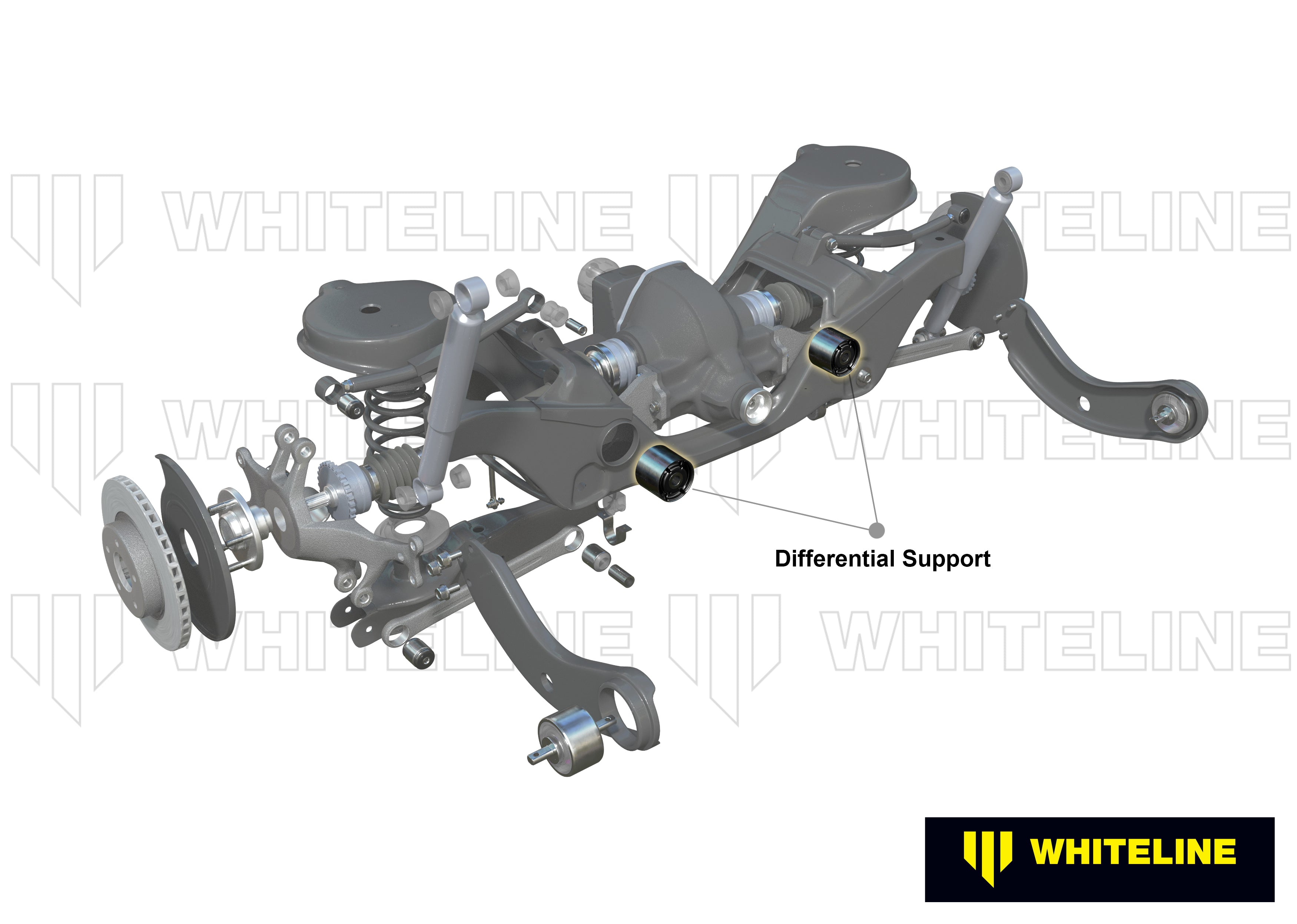 Rear Differential Mount - Front Bushing Kit to Suit Ford Falcon/Fairlane BA-FGX, Territory SX-SZ and FPV