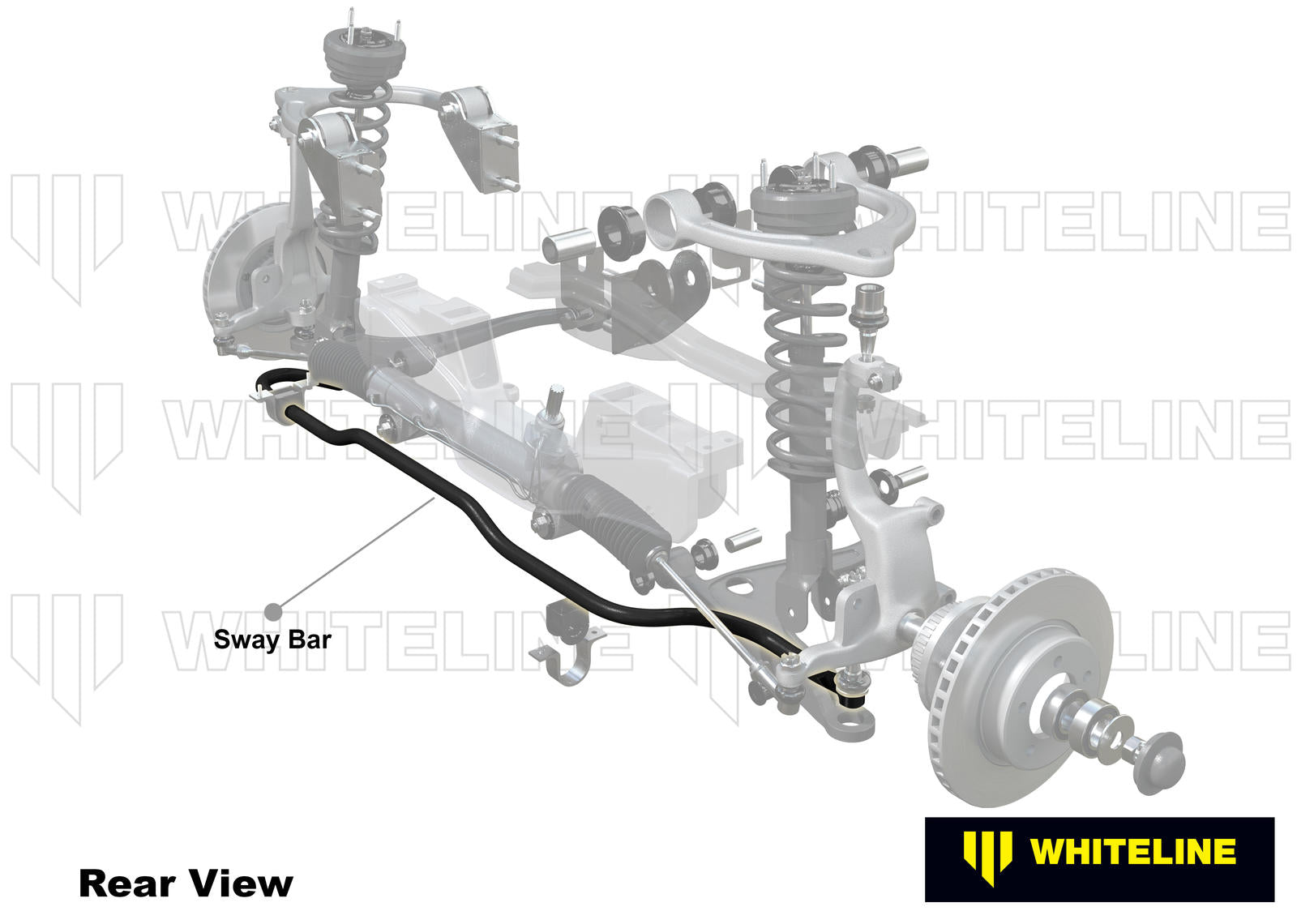 Front Sway Bar - 24mm 2 Point Adjustable to Suit Mazda MX-5 NB