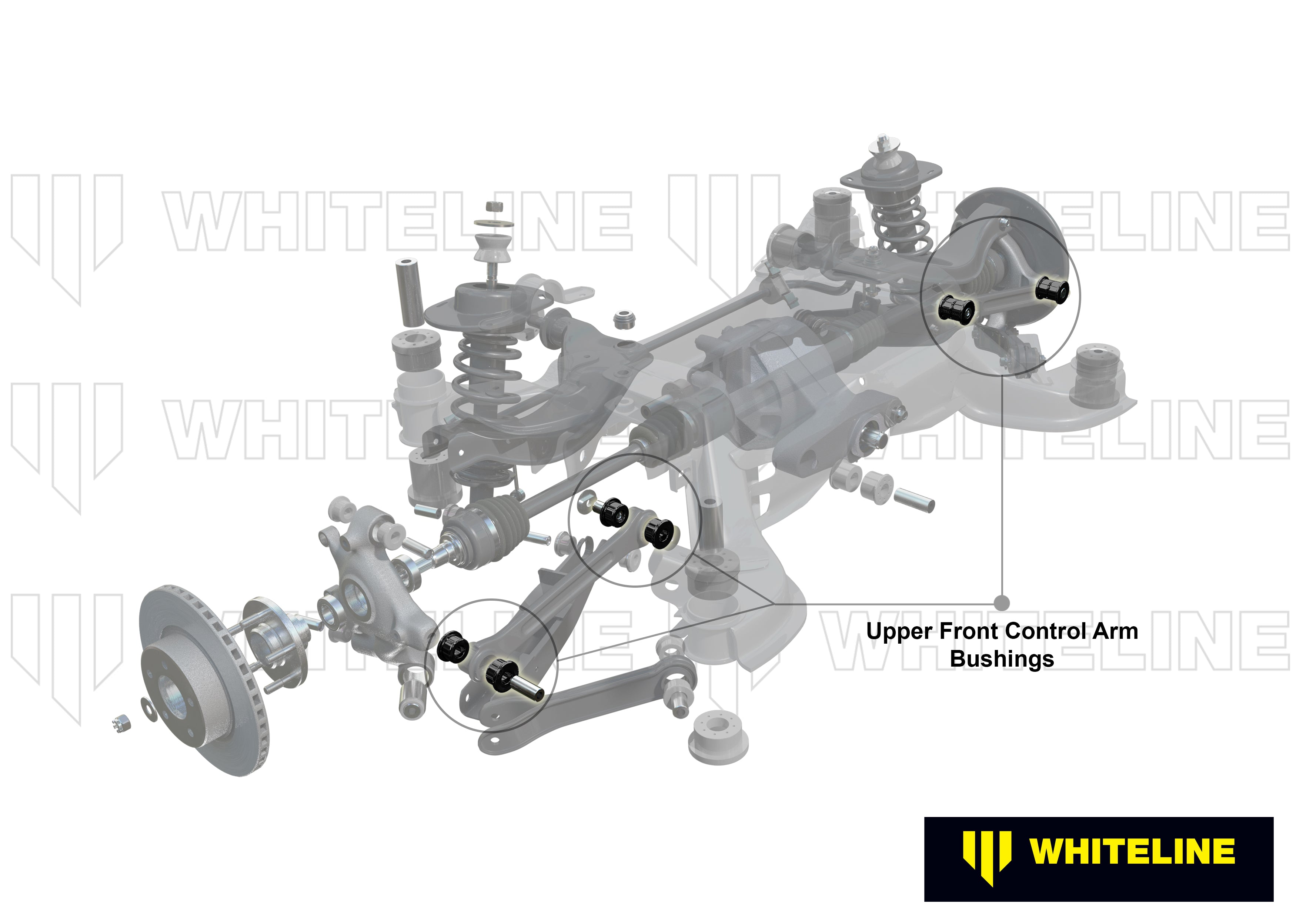 Rear Control Arm Upper Front - Bushing Kit to Suit BMW 1 Series, 3 Series and X1