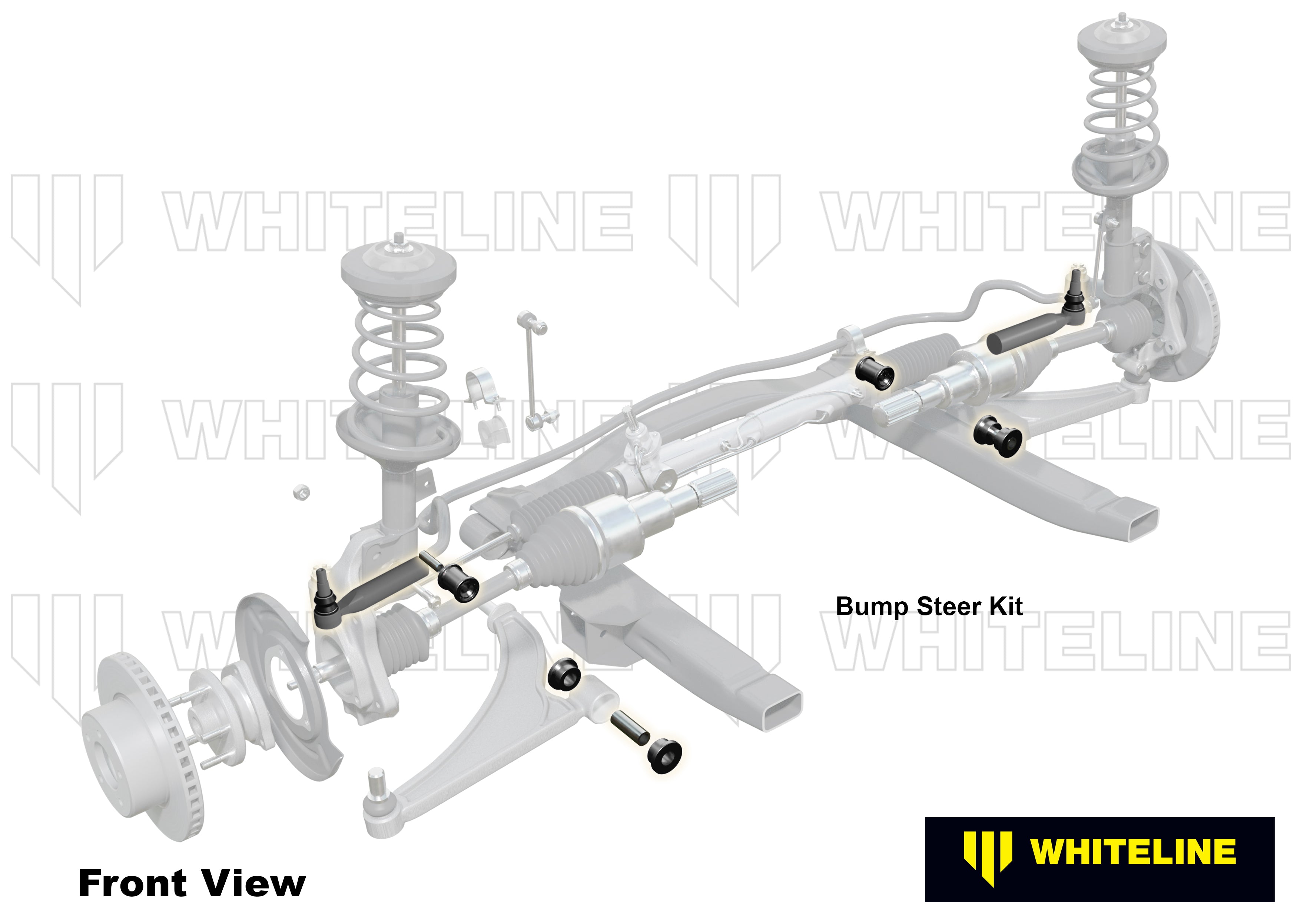 Front Control Arm - Geometry Correction Kit to Suit Audi, Seat, Skoda and Volkswagen MQB Fwd/Awd