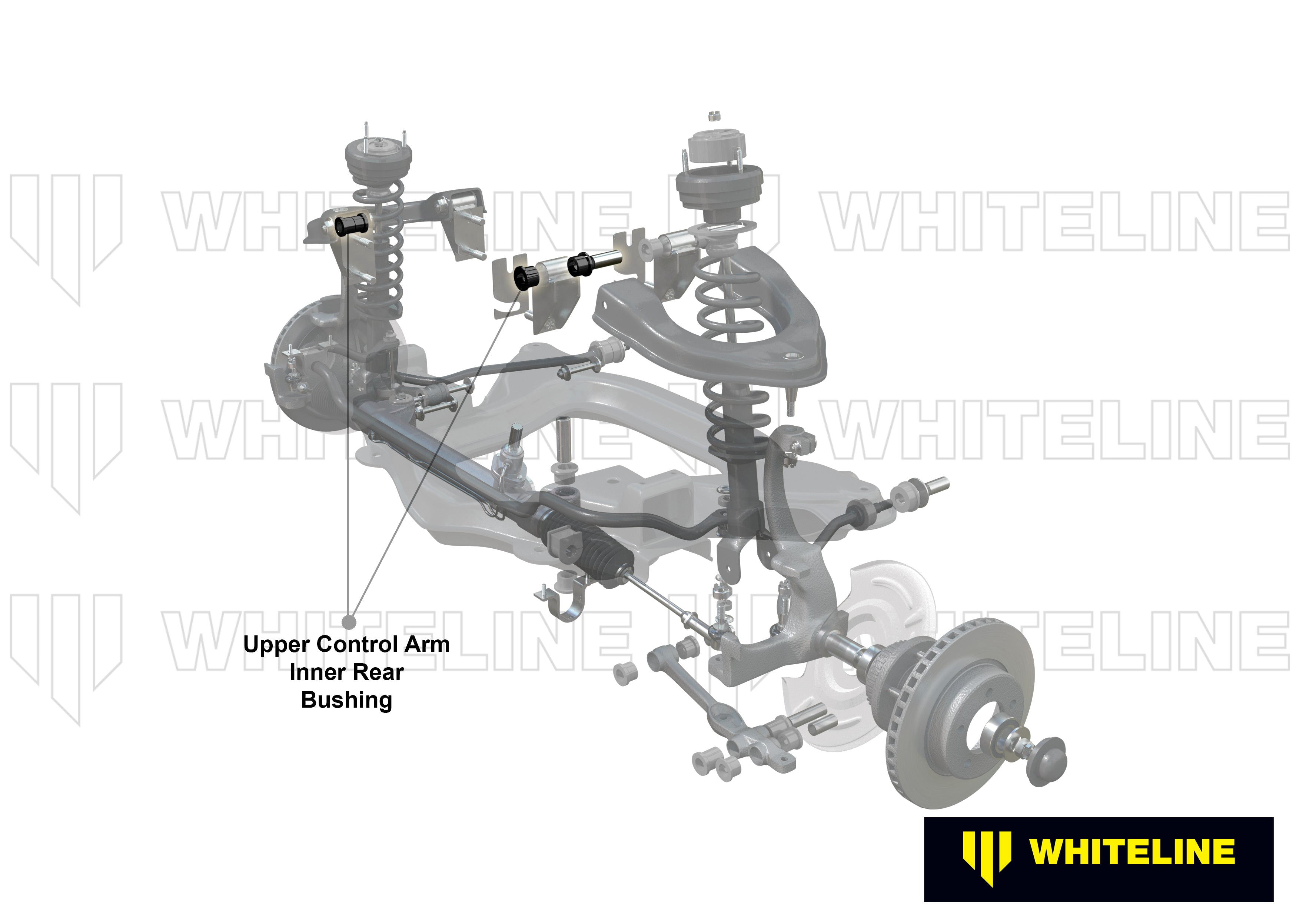 Front Control Arm Upper - Inner Rear Bushing Kit to Suit Toyota HiLux, 4Runner and HiAce