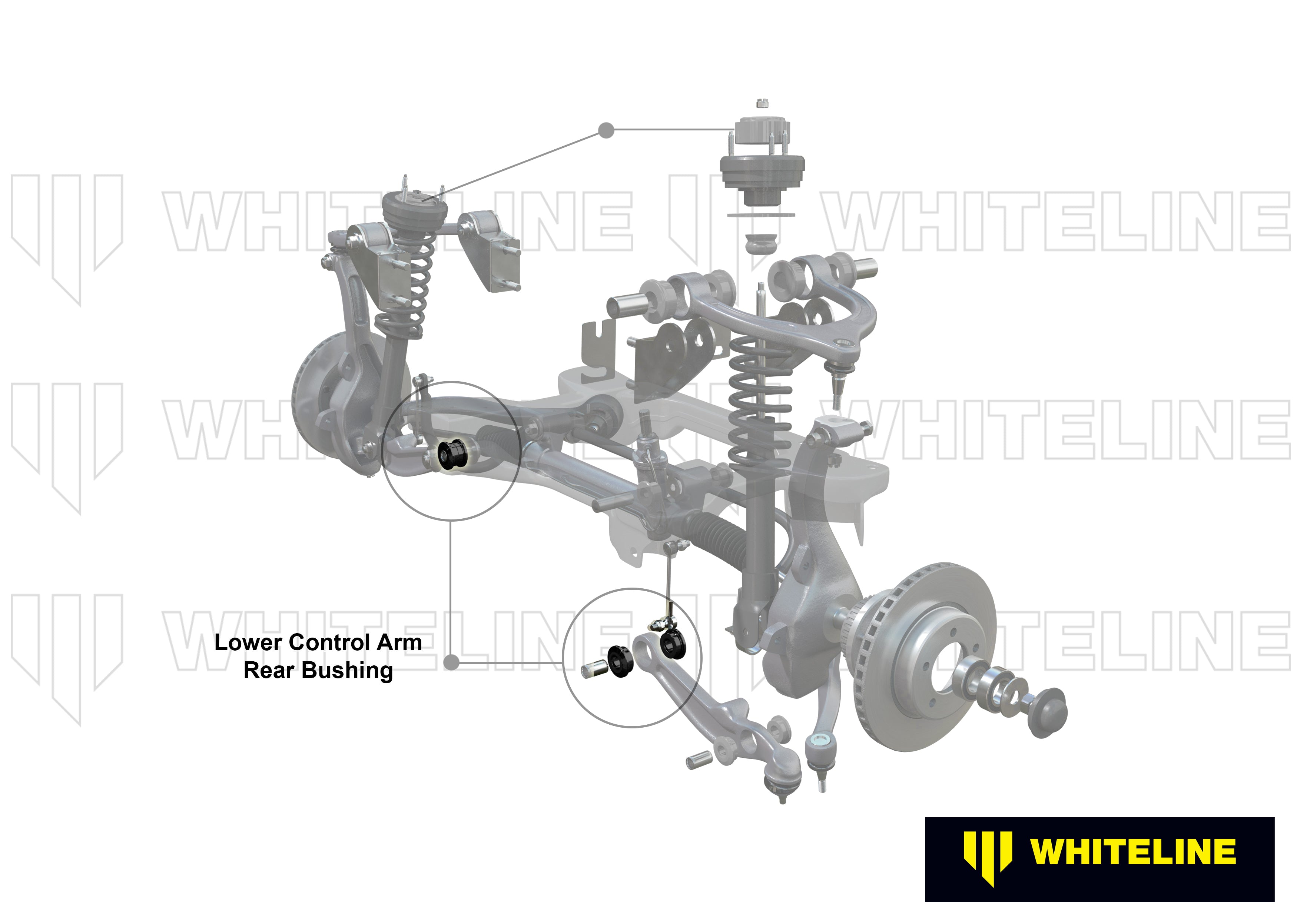 Front Control Arm Lower - Bushing Kit to Suit Mazda6 GG, GY