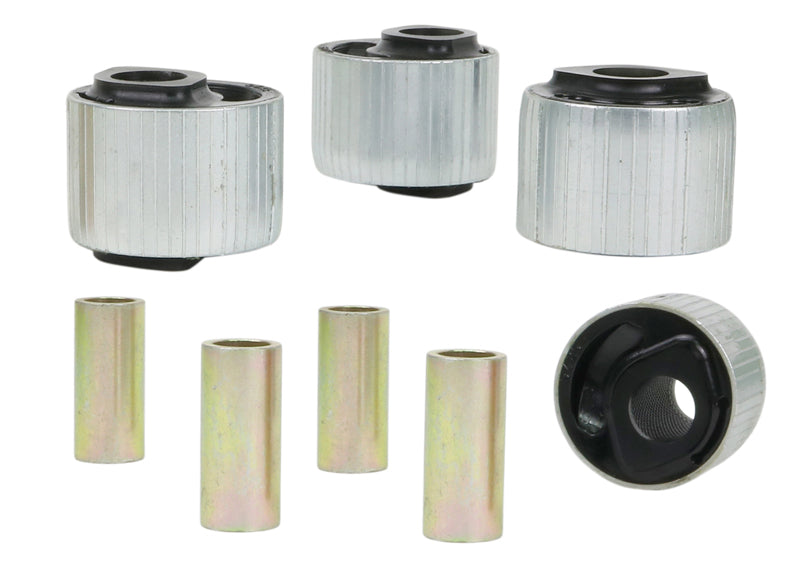 Front Leading Arm - To Differential Bushing Kit Offset to Suit Nissan Patrol GQ, GU and Toyota Land Cruiser 80, 105 Series