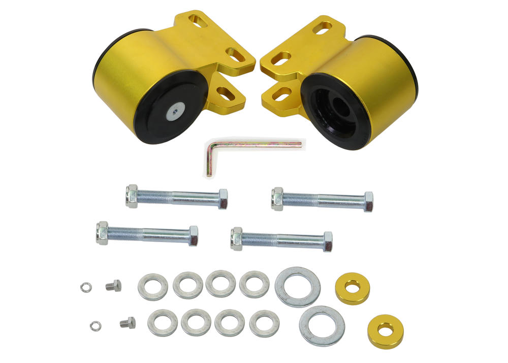 Front Control Arm Lower - Inner Rear Bushing Double Offset Kit to Suit Ford Focus, Mazda3 and Volvo C30, S40