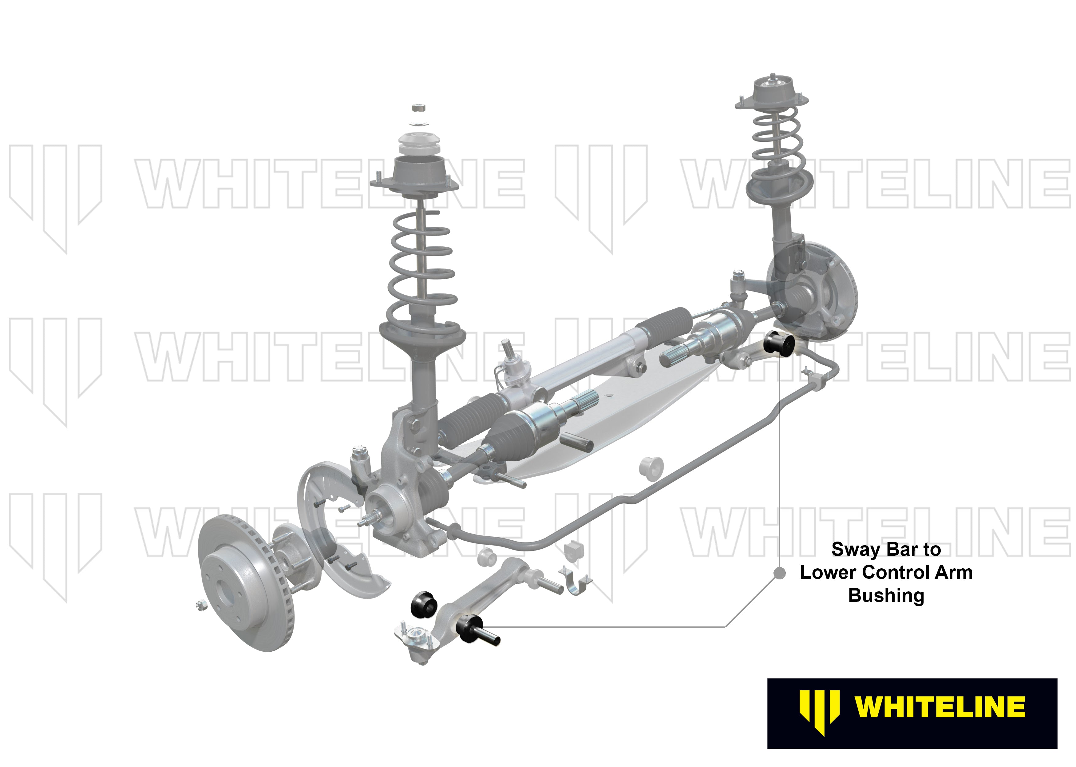 Front Control Arm Lower - Outer Bushing Kit to Suit Holden Apollo and Toyota Camry