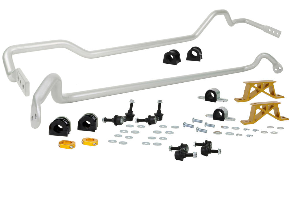 Front and Rear Sway Bar - Vehicle Kit to Suit Subaru Impreza GD WRX STi MY05, MY06