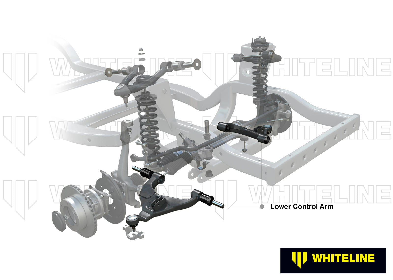 Front Control Arm Lower - Arm to Suit Toyota HiLux 2015-on and Fortuner GUN156 4wd