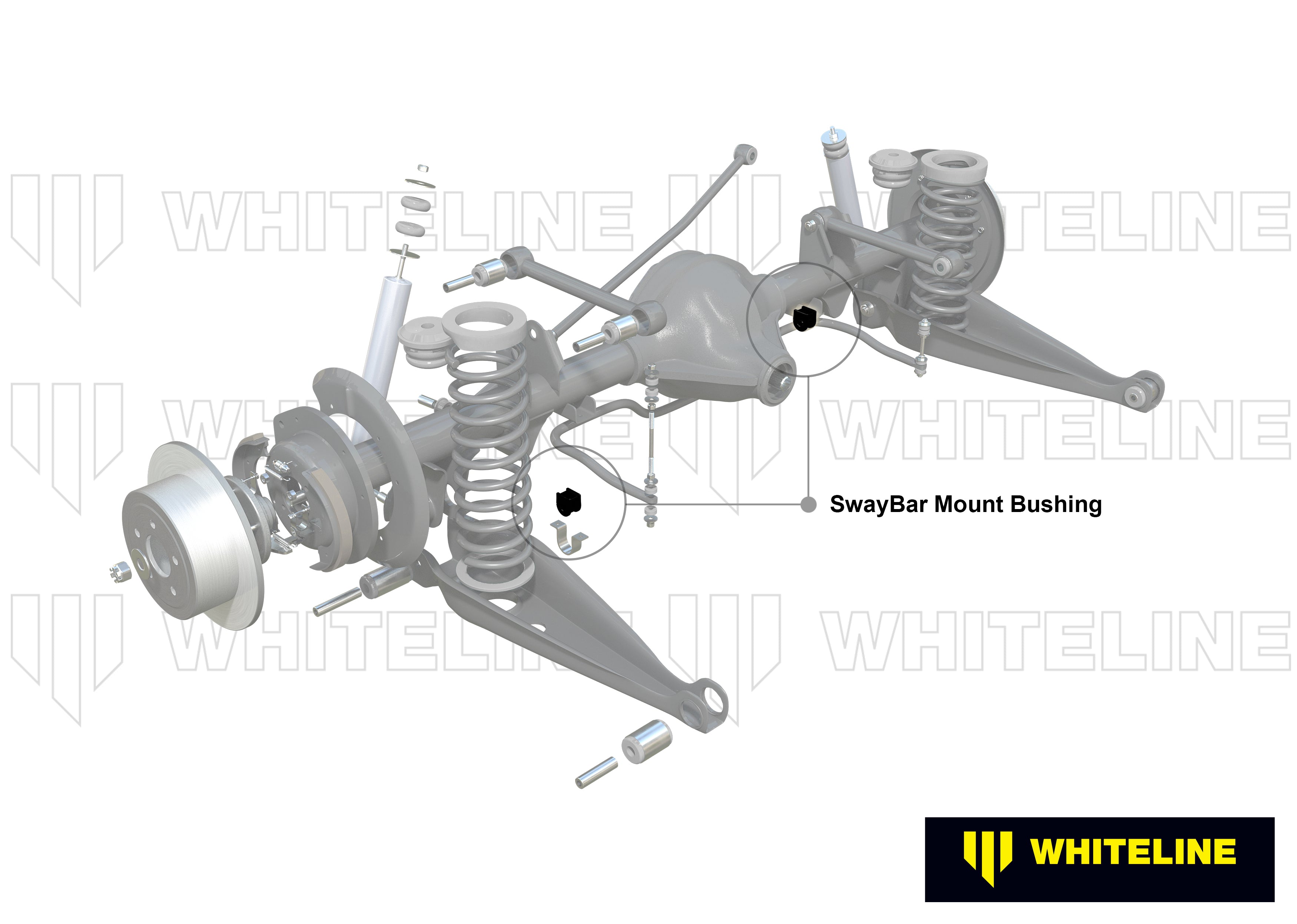 Sway Bar Mount - Bushing Kit 16mm to Suit Holden Commodore VB-VS, FX-HJ and HSV