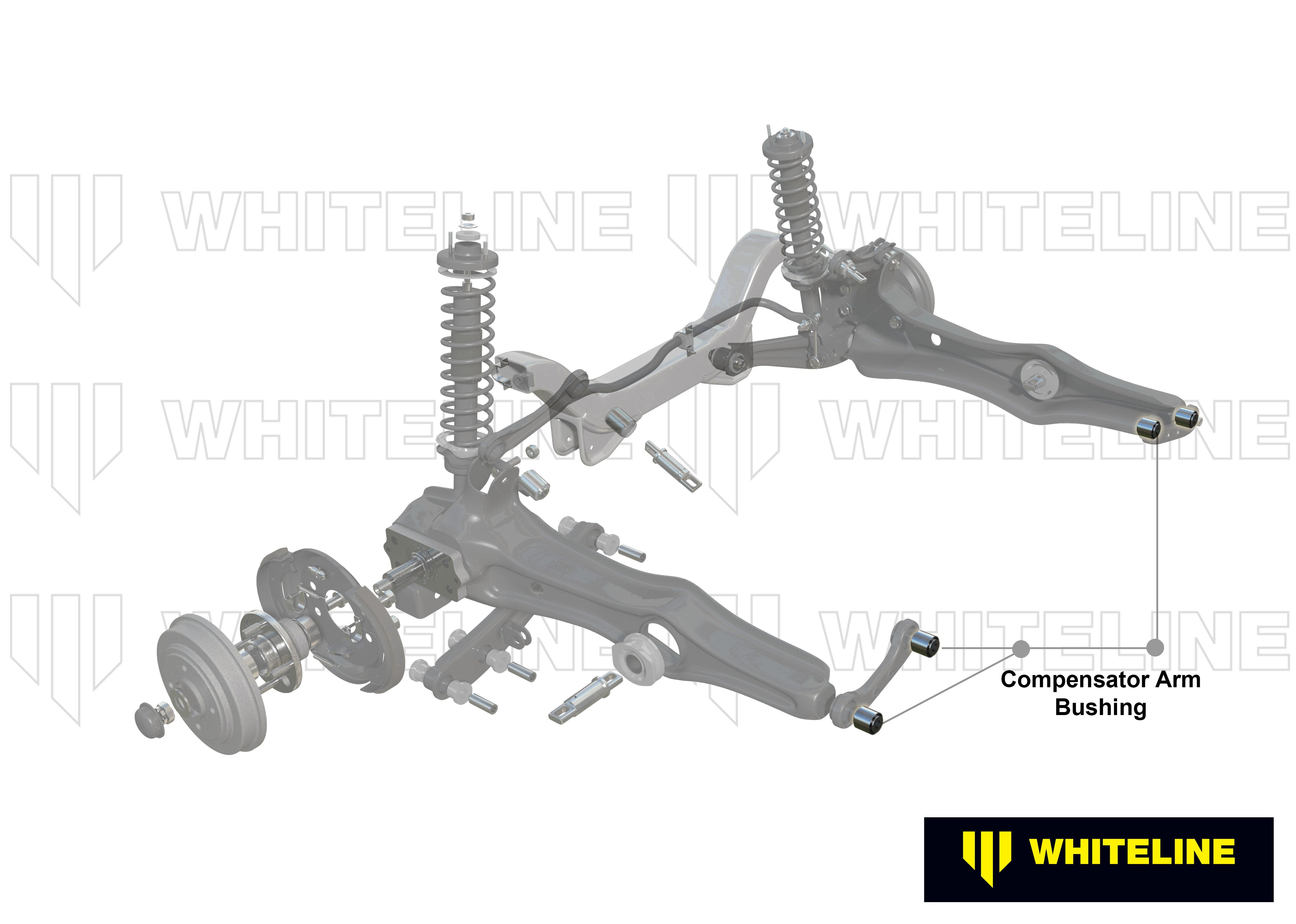 Rear Control Arm Lower Front - Bushing Kit to Suit Honda Civic, CR-X and Integra