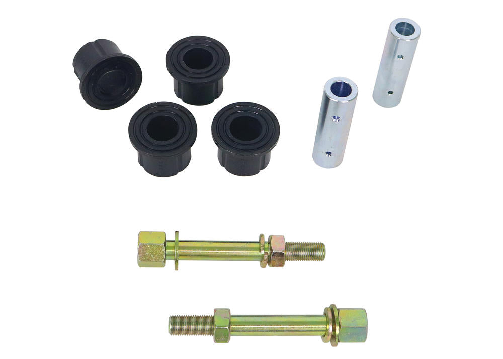 Rear Leaf Spring - Front Eye Bushing and Greaseable Pin Kit to Suit Mitsubishi Triton ML, MN 4wd