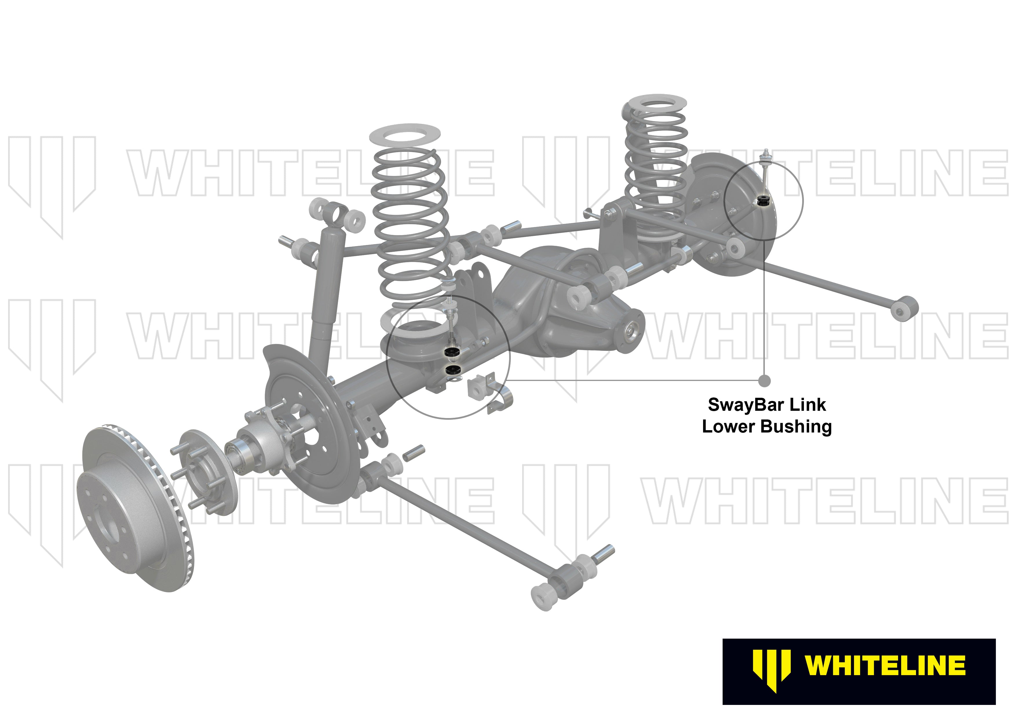 Rear Sway Bar Link - Service Kit to Suit Whiteline Sway Bars