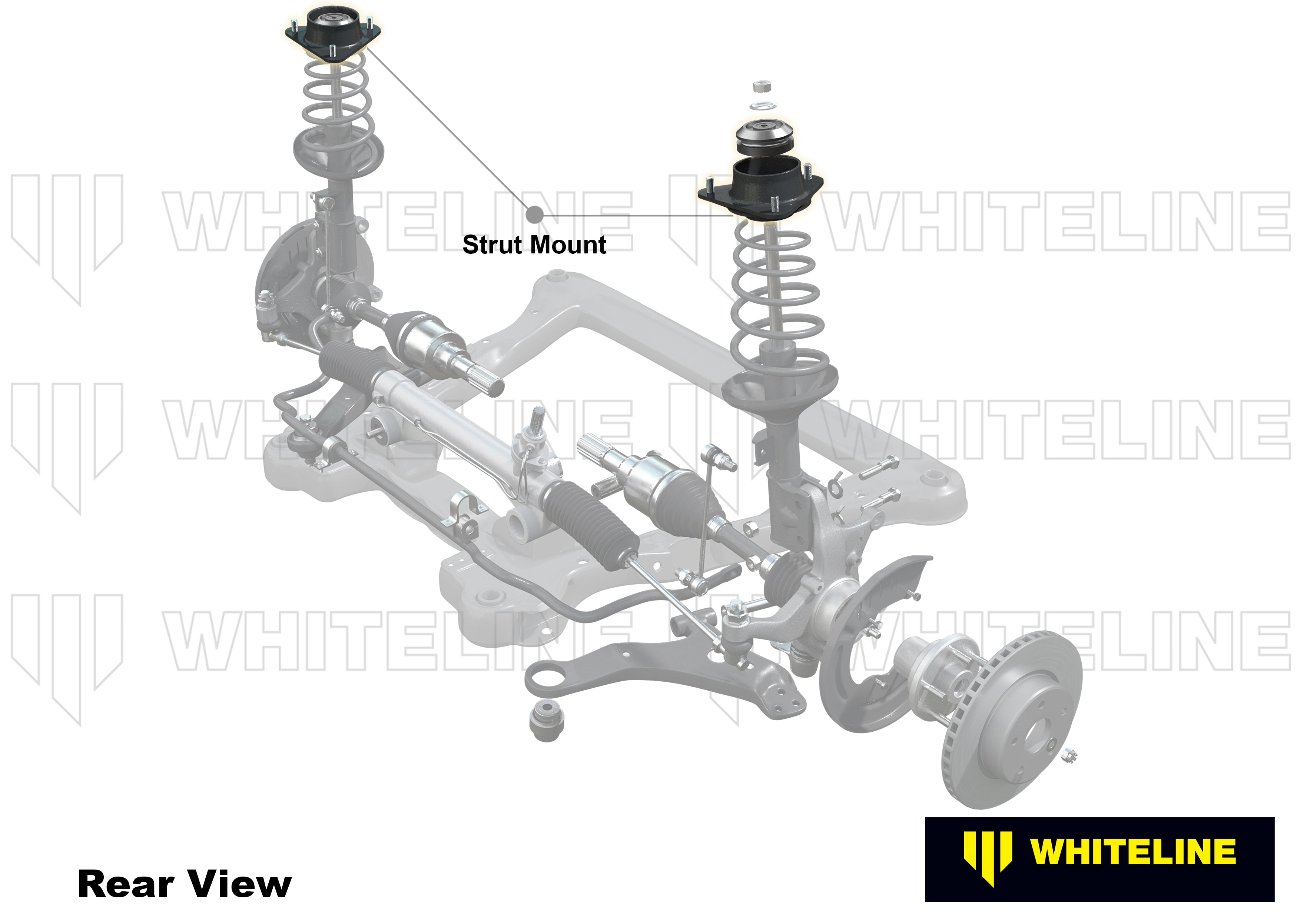 Front Strut Mount - Kit to Suit Subaru Impreza, Levorg and XV