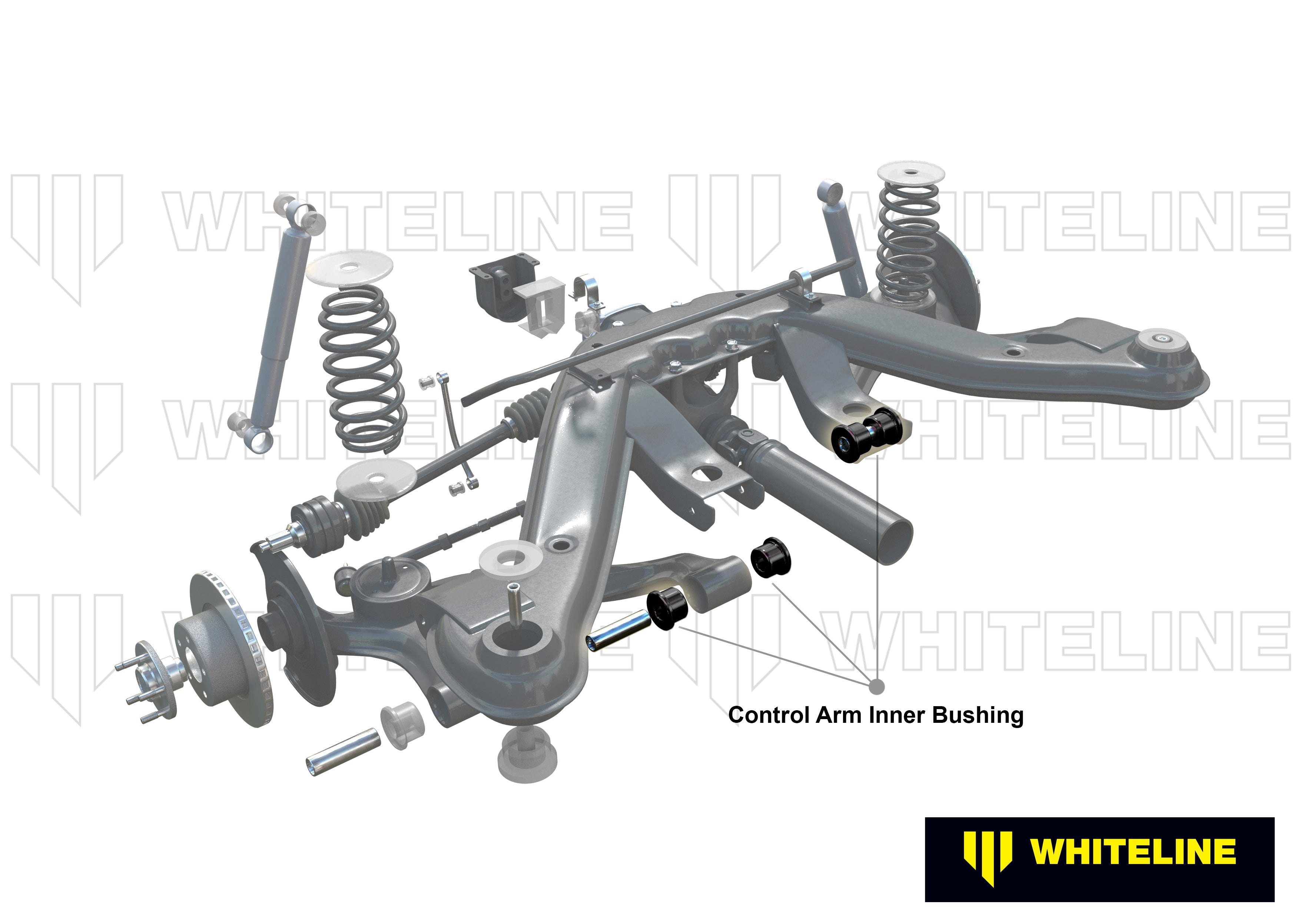 Rear Control Arm - Inner Bushing Kit to Suit Datsun 240Z and 260Z S30