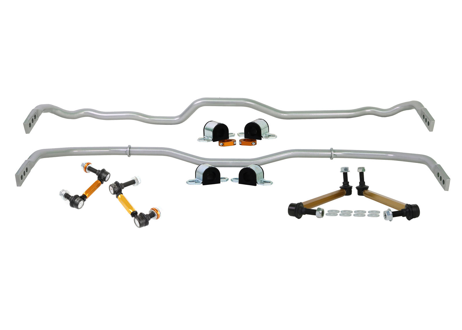 Front and Rear Sway Bar - Vehicle Kit to Suit Toyota Yaris XP Awd