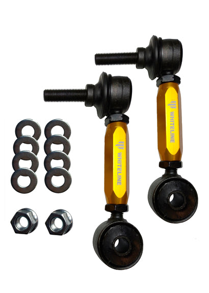 Universal Sway Bar Link - Ball/Bushing Style - 10mm Ball Stud 110-135mm