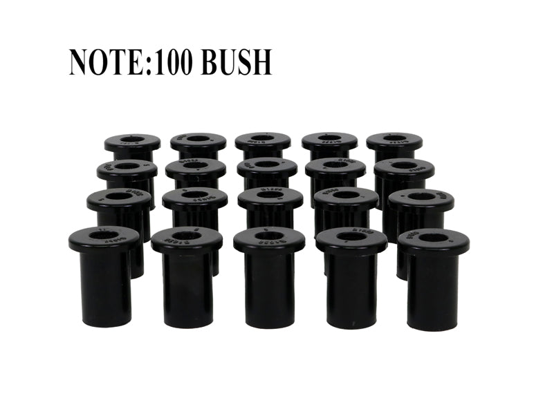 Rear Leaf Spring - Shackle Bushing Kit to Suit Mitsubishi Challenger, L300, Pajero and Triton