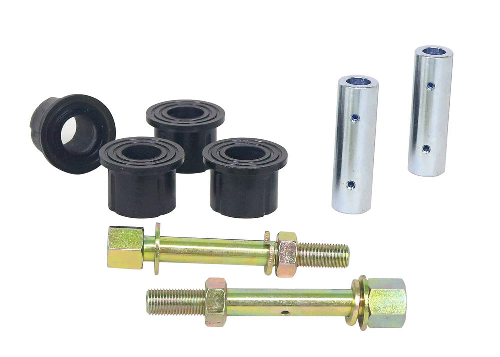 Rear Leaf Spring - Front Eye Bushing and Greaseable Pin Kit to Suit Mitsubishi Triton ML, MN 4wd