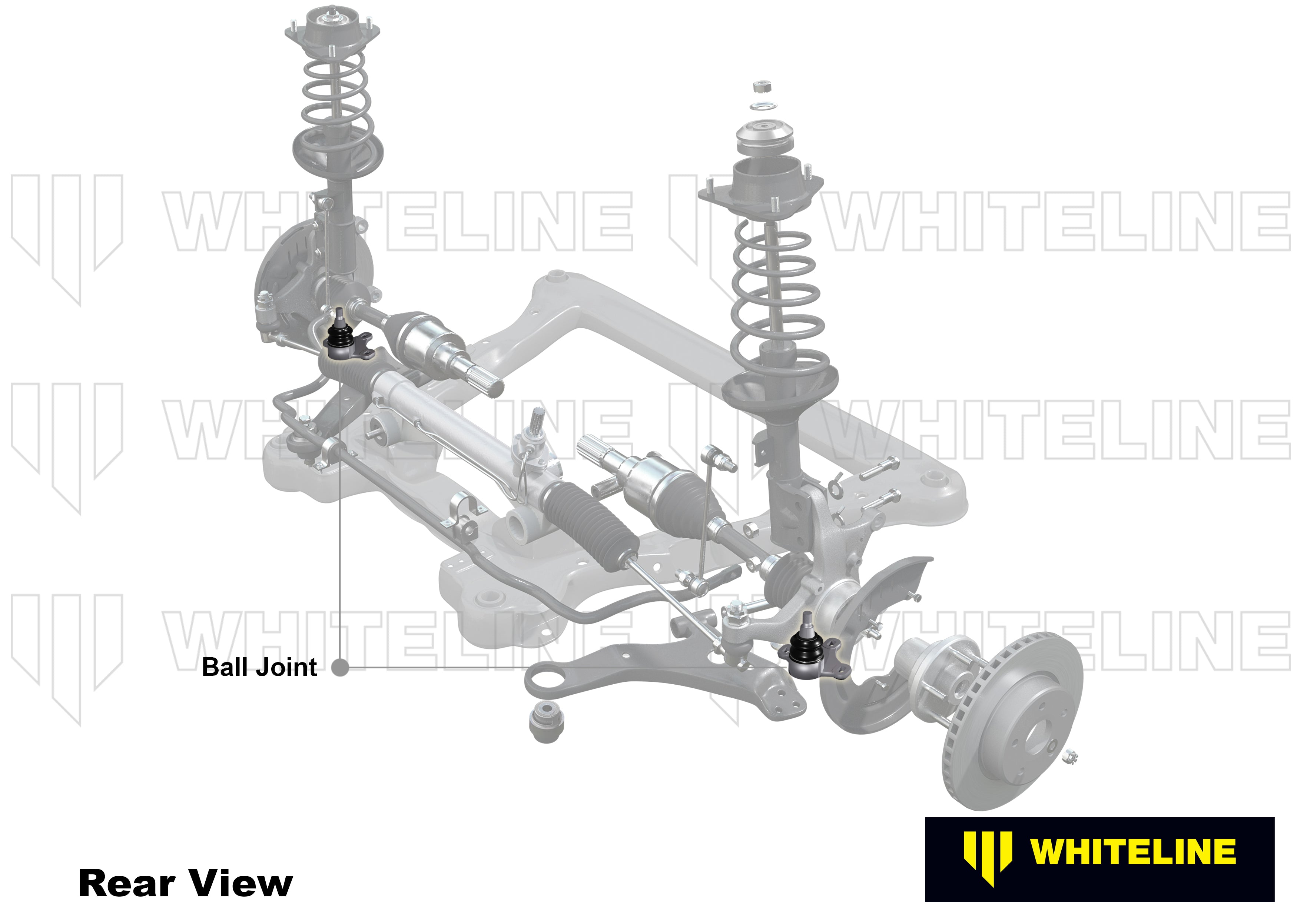 Front Roll Centre/Bump Steer - Correction Kit to Suit Hyundai I30 N PD Hatch and Fast Back