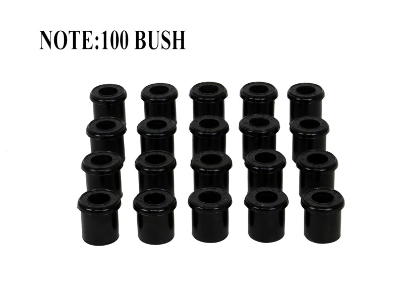 Rear Leaf Spring - Bushing Kit Bulk Pack to Suit Holden Colorado, Rodeo, Isuzu D-Max and LDV T60