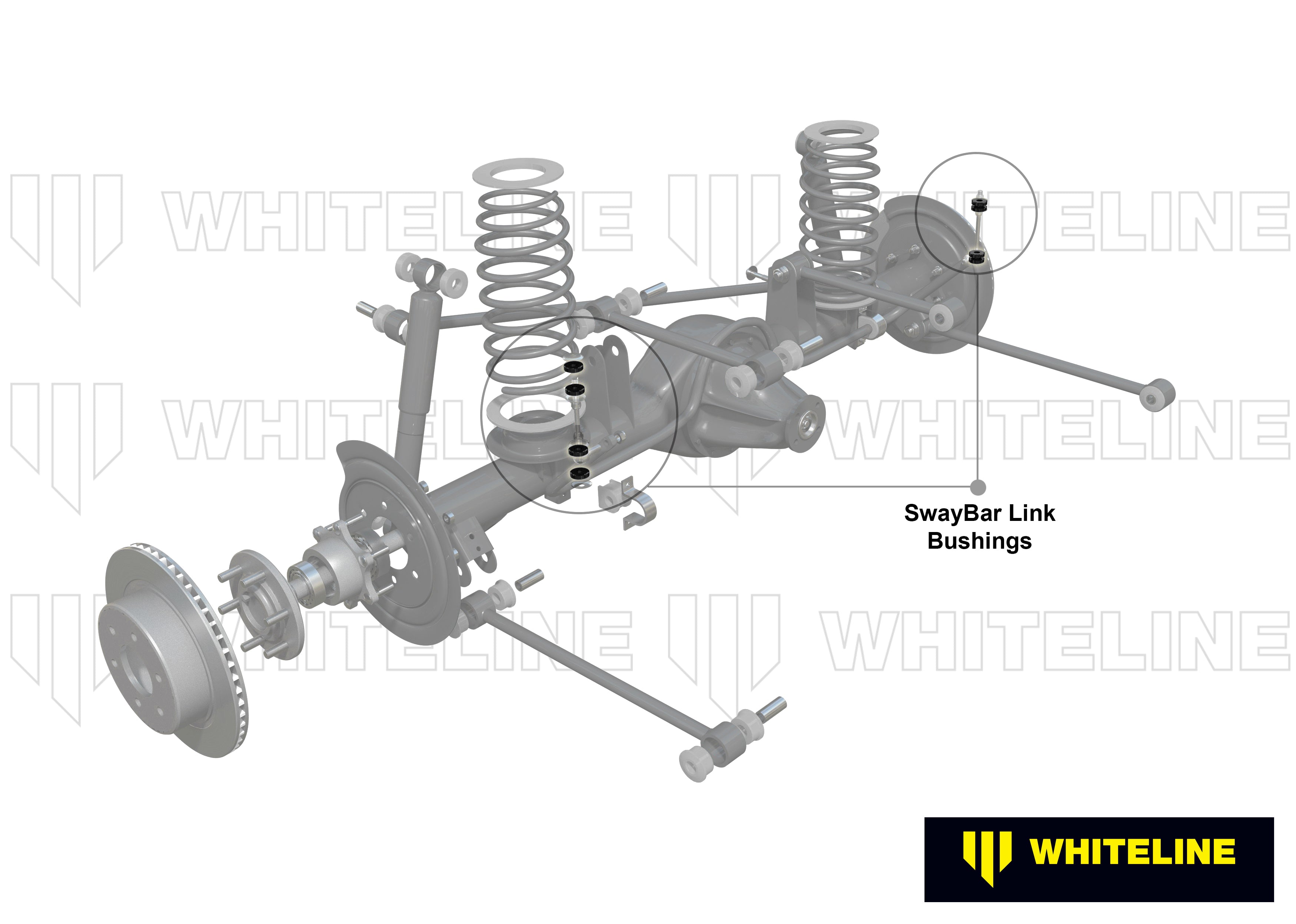 Rear Sway Bar Link - Bushing Kit to Suit Jeep Grand Cherokee WJ, WG