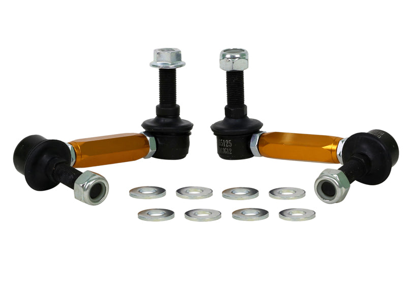 Universal Sway Bar Link - Adjustable Ball Style - 12mm Ball Stud 115-135mm