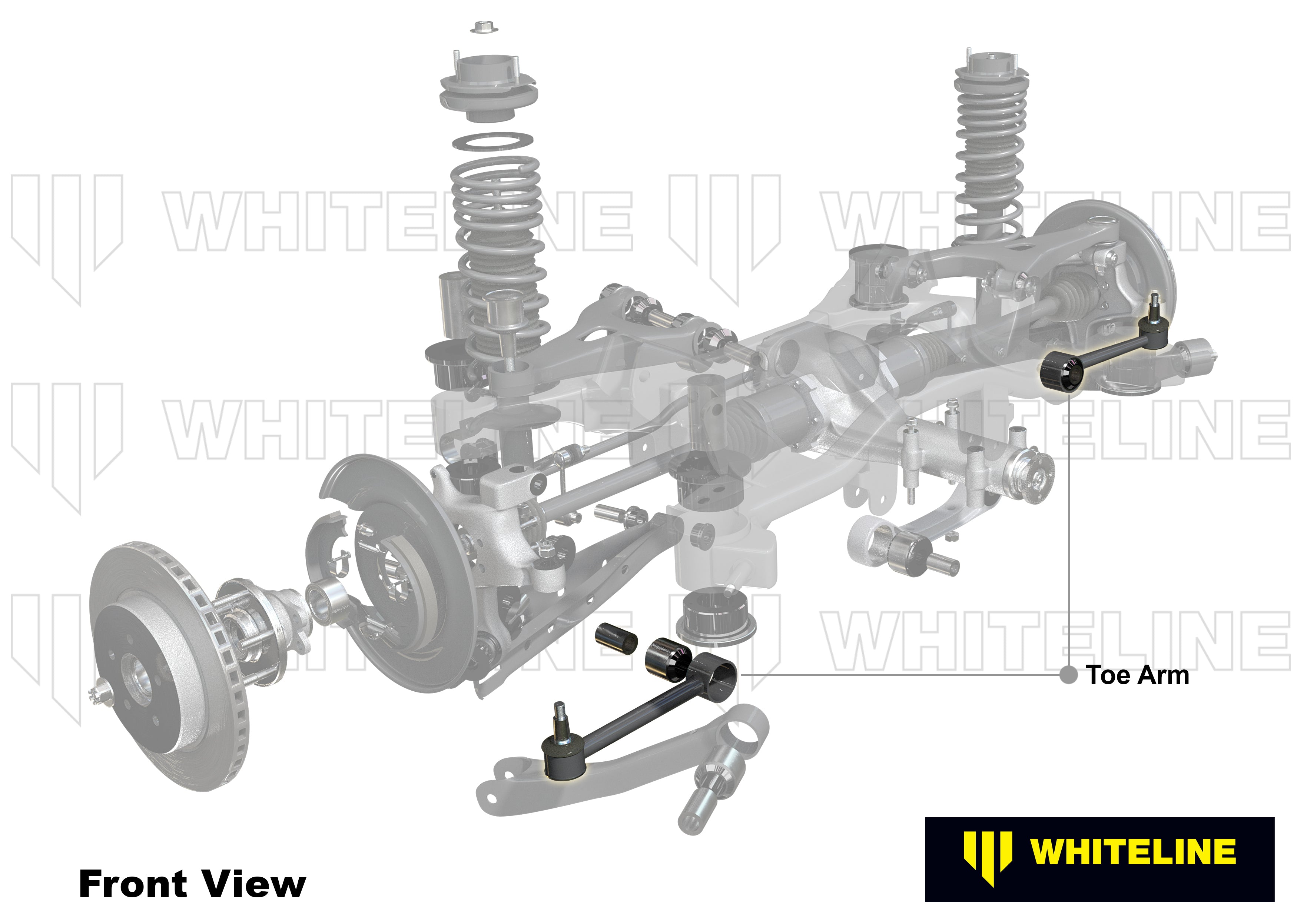 Rear Control Arm Lower Front - Arm to Suit Hyundai I30 incl N, Veloster and Kia Cerato