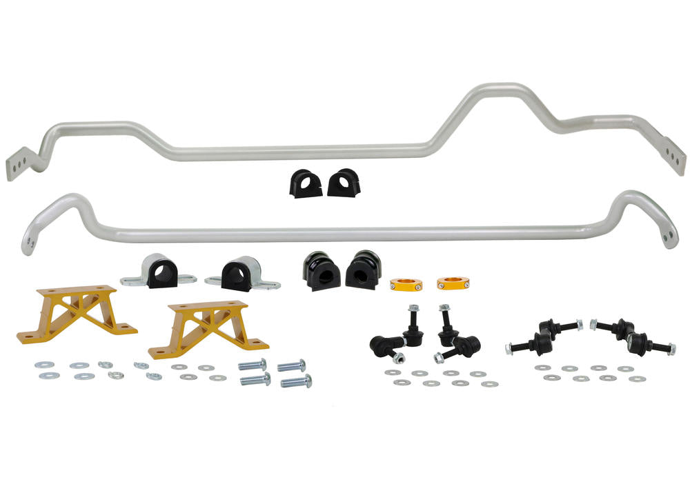 Front and Rear Sway Bar - Vehicle Kit to Suit Subaru Impreza GD WRX STi MY05, MY06