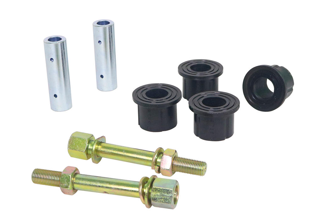 Rear Leaf Spring - Front Eye Bushing and Greaseable Pin Kit to Suit Mitsubishi Triton ML, MN 4wd