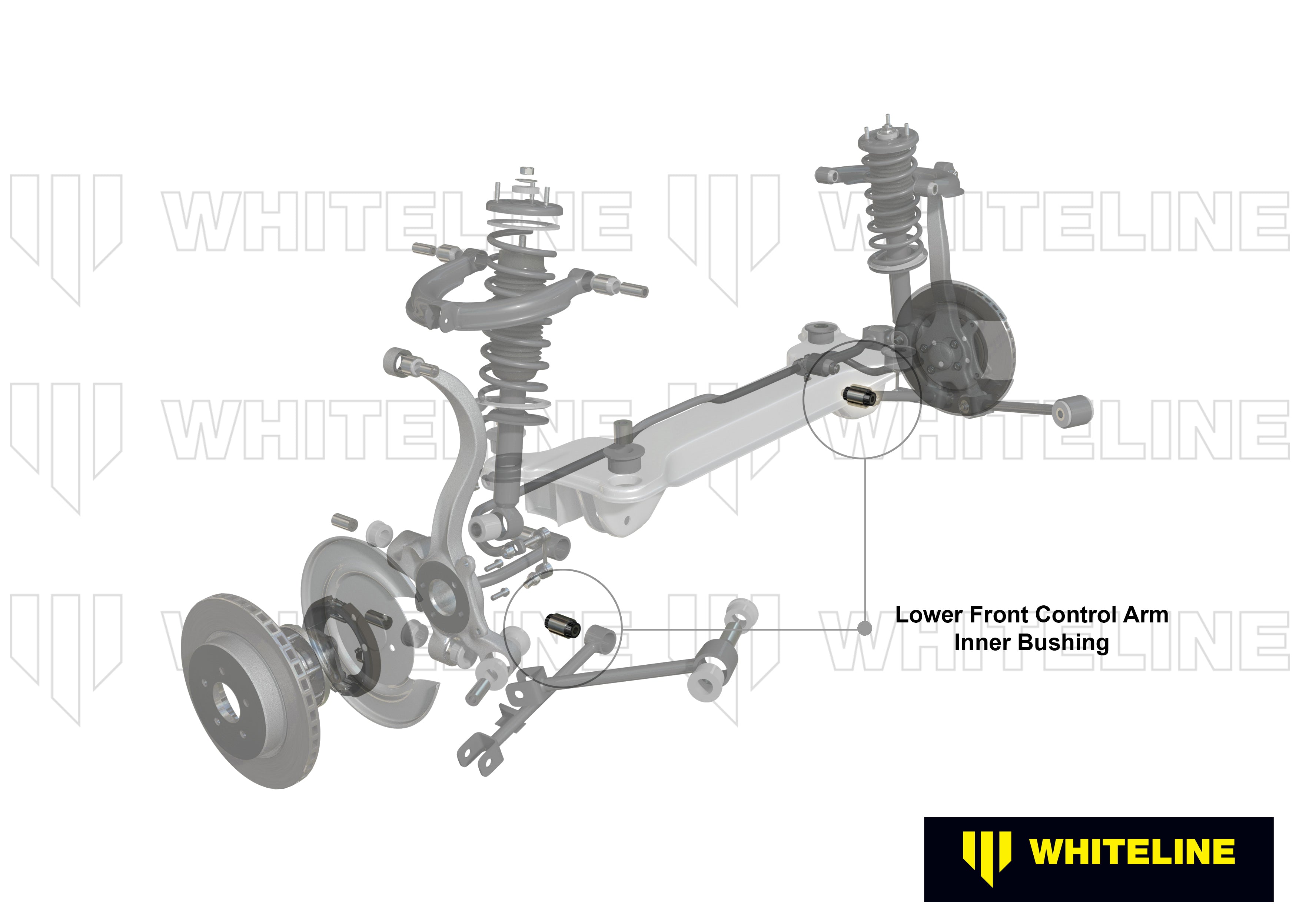 Rear Control Arm Lower Front - Inner Bushing Kit to Suit Lexus GS, IS and Toyota Altezza