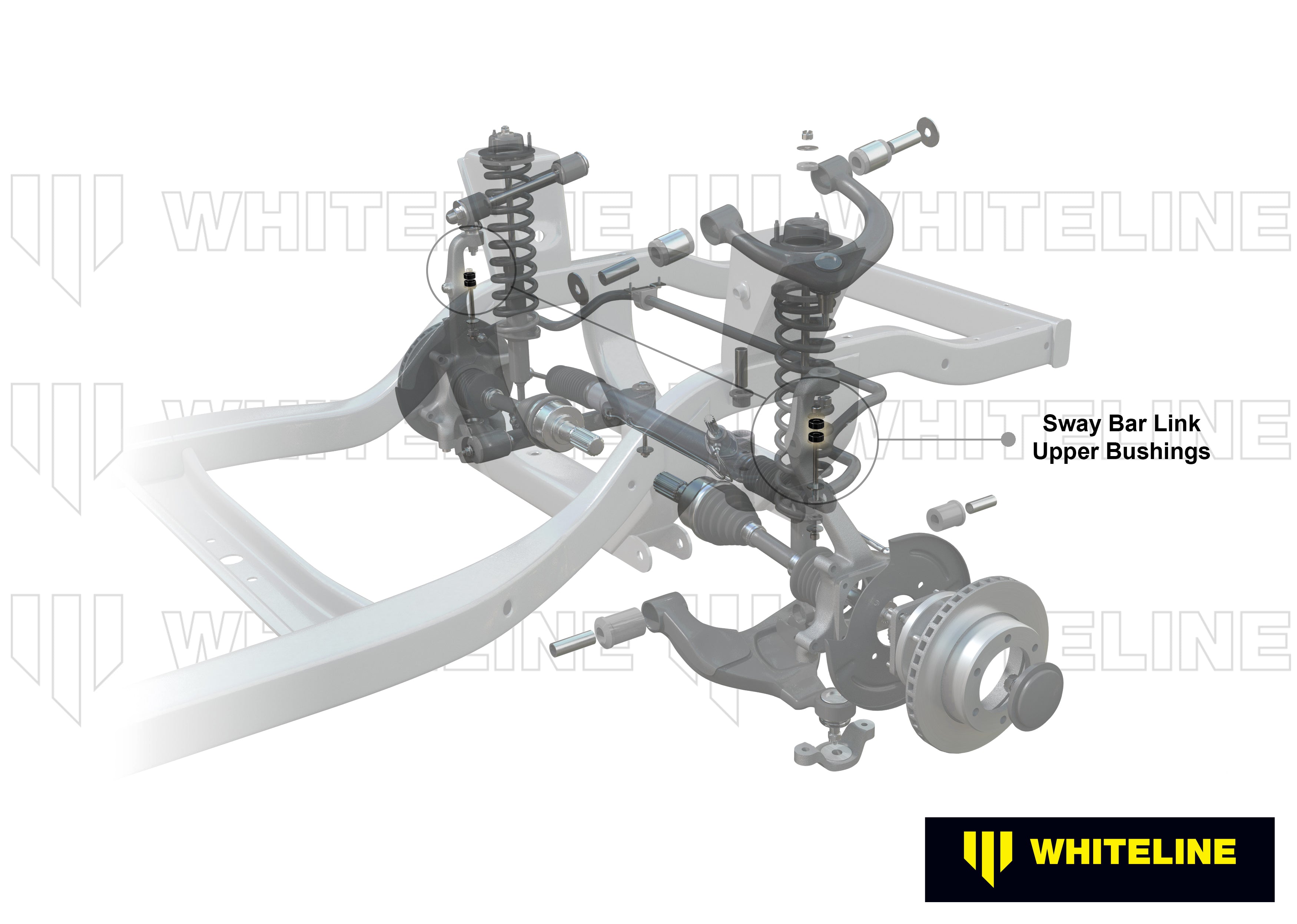 Front Sway Bar Link - Upper Bushing Kit to Suit Volkswagen Transporter T3