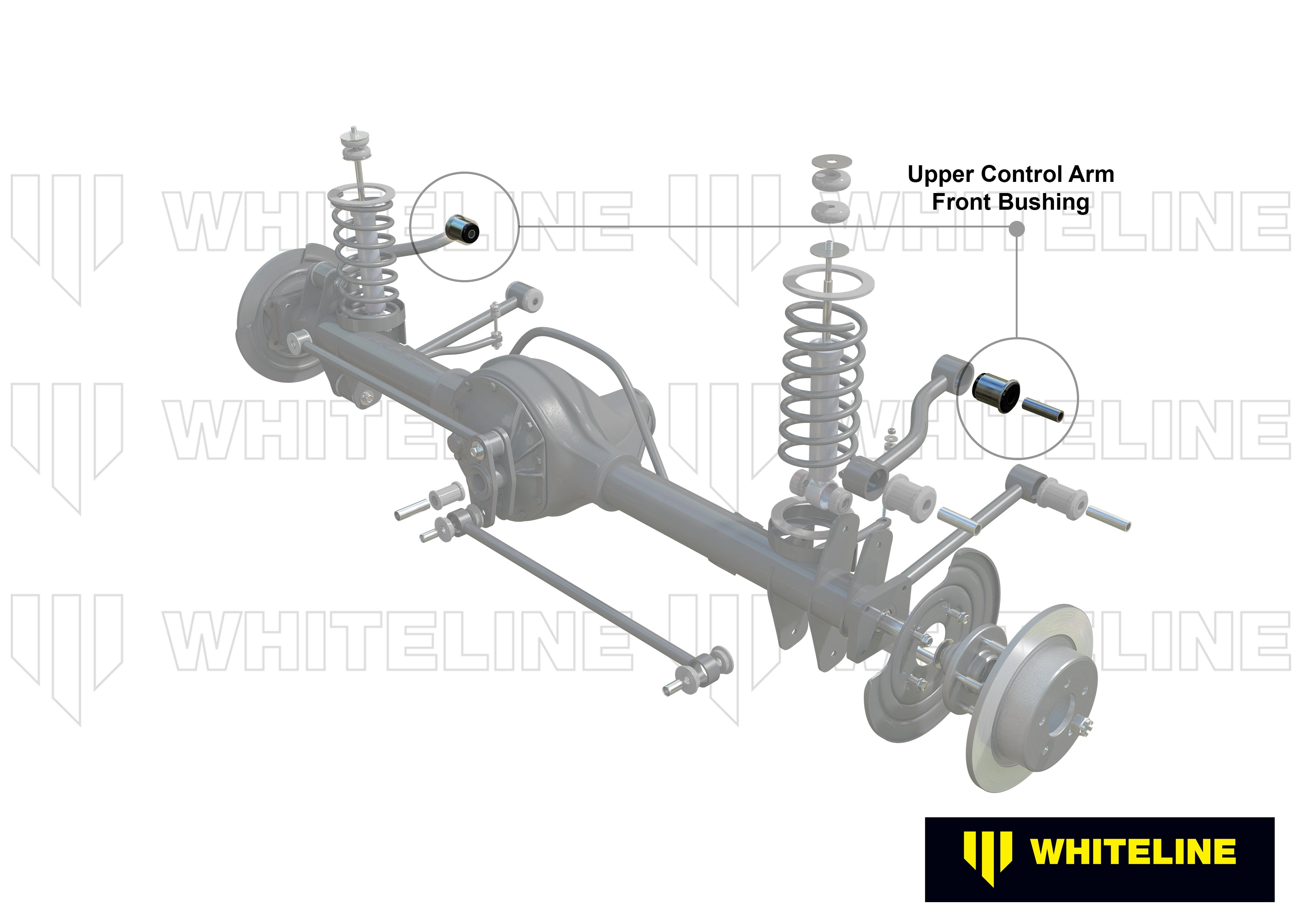 Rear Trailing Arm Upper - Front Bushing Kit to Suit Ford Falcon/Fairlane XE-XD Sedan