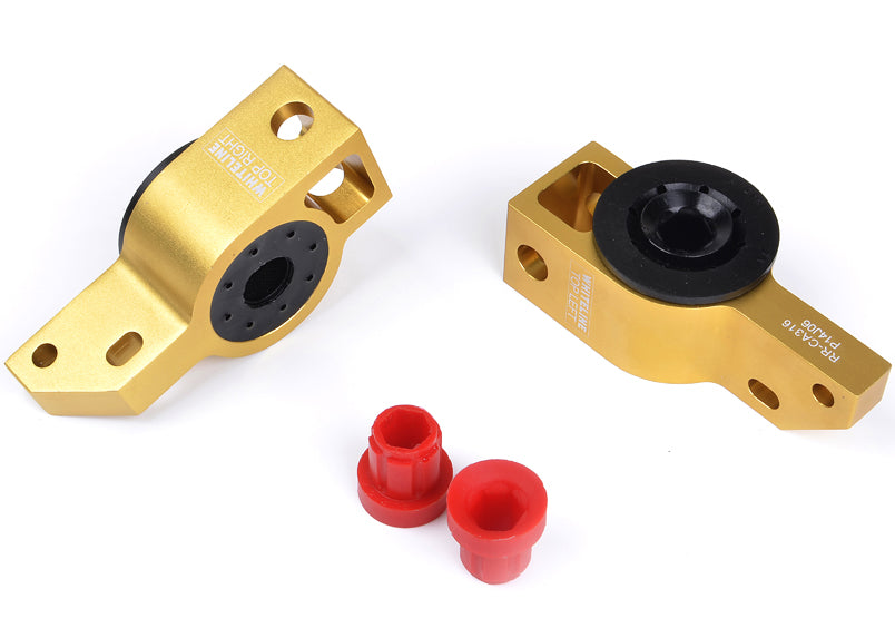 Front Control Arm Lower - Inner Rear Bushing ouble Offset Kit to Suit Audi, Seat, Skoda and Volkswagen PQ35 Fwd/Awd