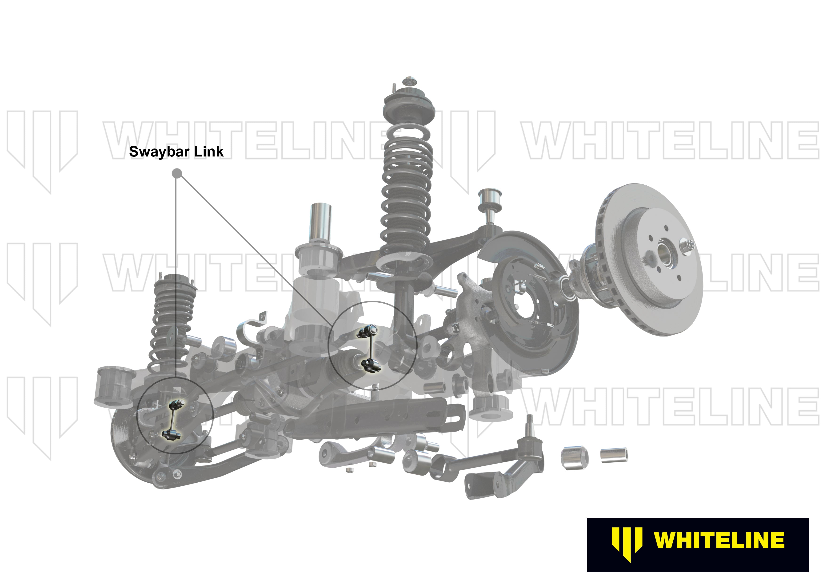 Universal Sway Bar Link - Adjustable Ball Style - 12mm Ball Stud 135-155mm