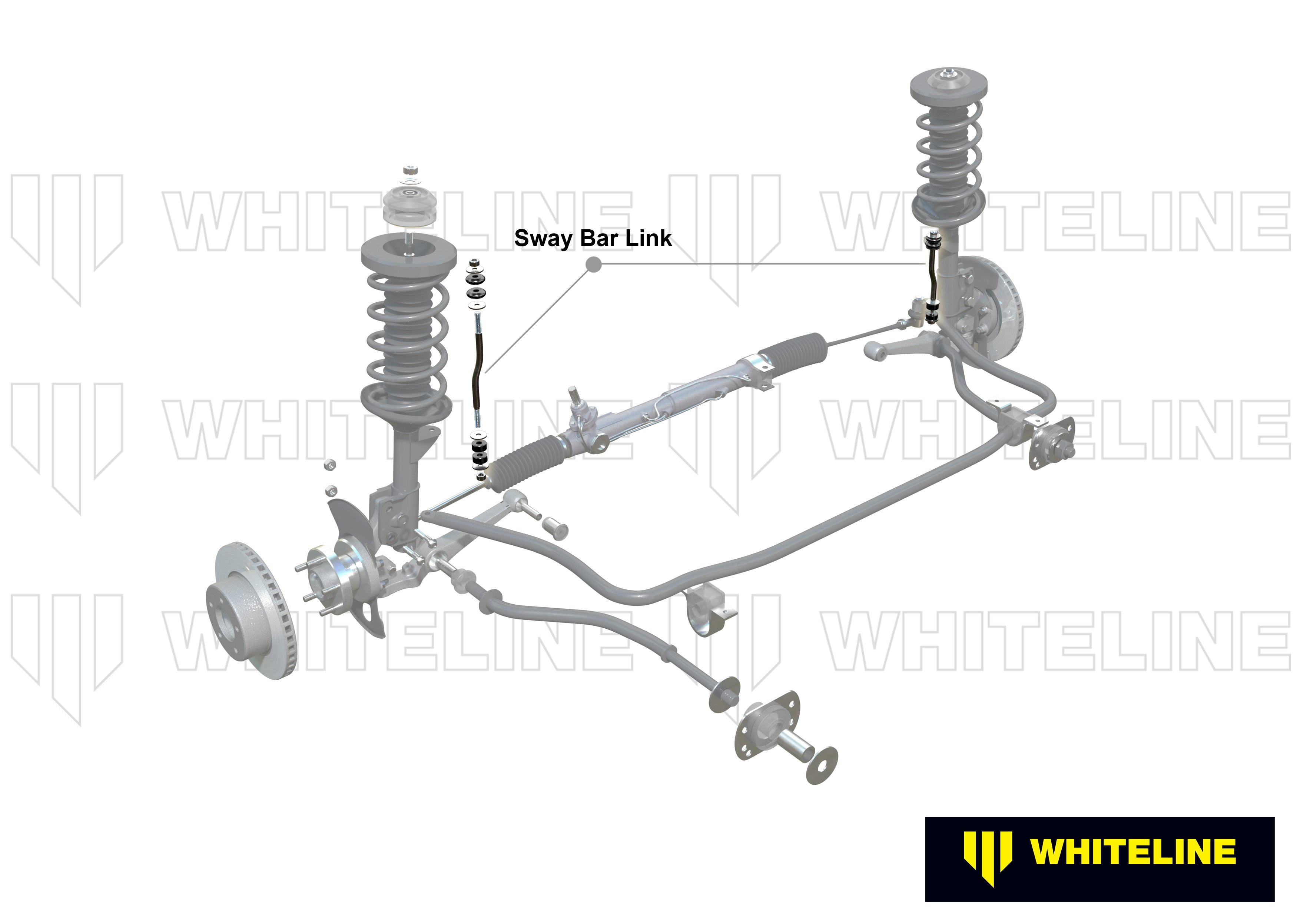 Universal Sway Bar Link - Adjustable Ball Style - 10mm Ball Stud 210-235mm