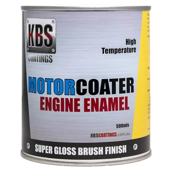 KBS ENGINE ENAMEL MOTORCOATER FORD DARK BLUE 500ML