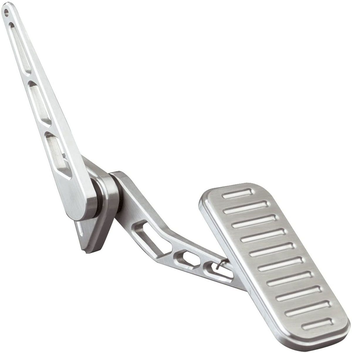 Lokar XL Series Accelerator Pedal Ball-Milled - Brushed Billet Aluminium LK-BFG-6010