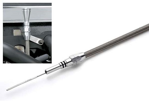 Lokar Braided Stainless Steel Flexible Engine Dipstick LK-ED-5023