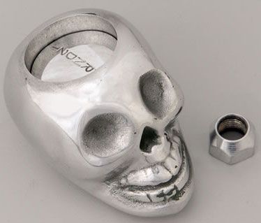 Lokar 3-Speed Skull Gear Knob - Polished LK-SK-6862