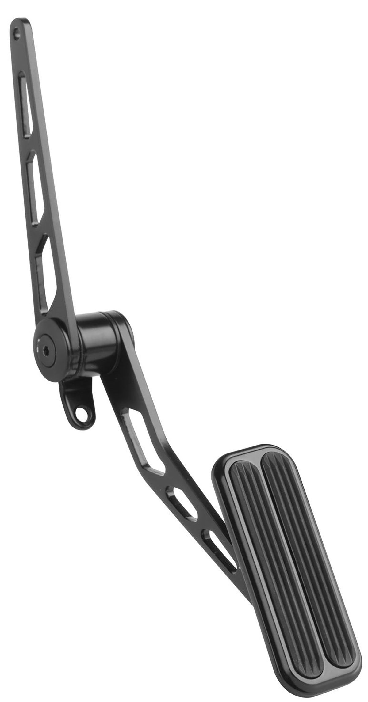 Lokar Steel Accelerator Pedal with Rubber - Black LK-XSG-6007