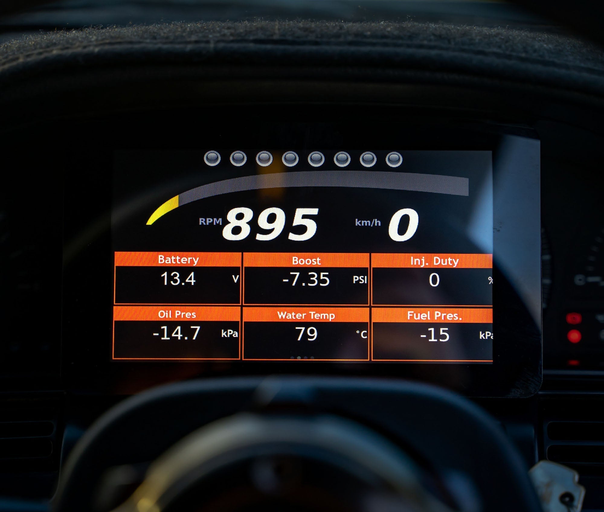 PowerTune Digital Dash V5 (optional GPS)