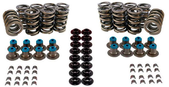 GM LS Dual Valve Spring Kit with Steel Retainers MEVSK461208