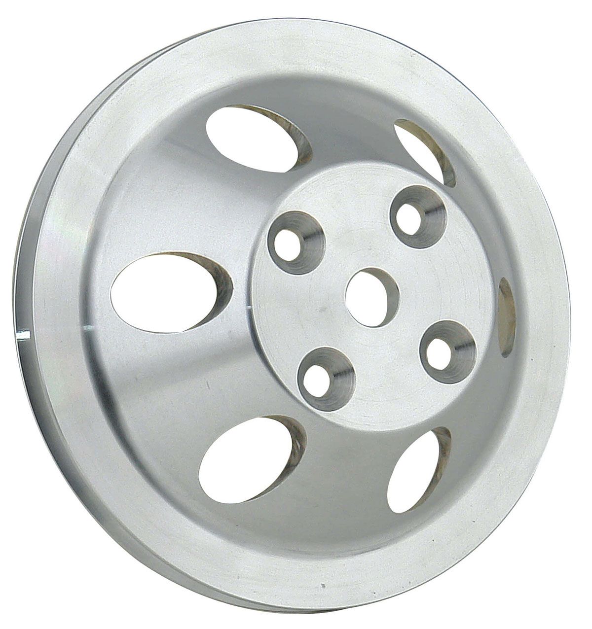 Mr Gasket Mr Gasket Billet Style Aluminium Water Pump Pulley - Single Groove MG5314