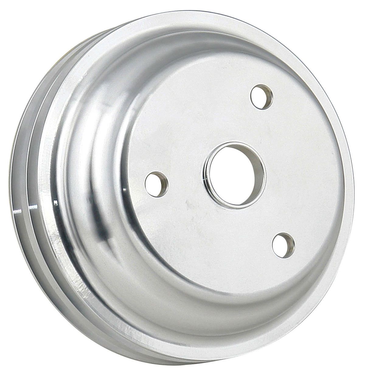 Mr Gasket Mr Gasket Billet Style Aluminium Crankshaft Pulley - Double Groove MG5317