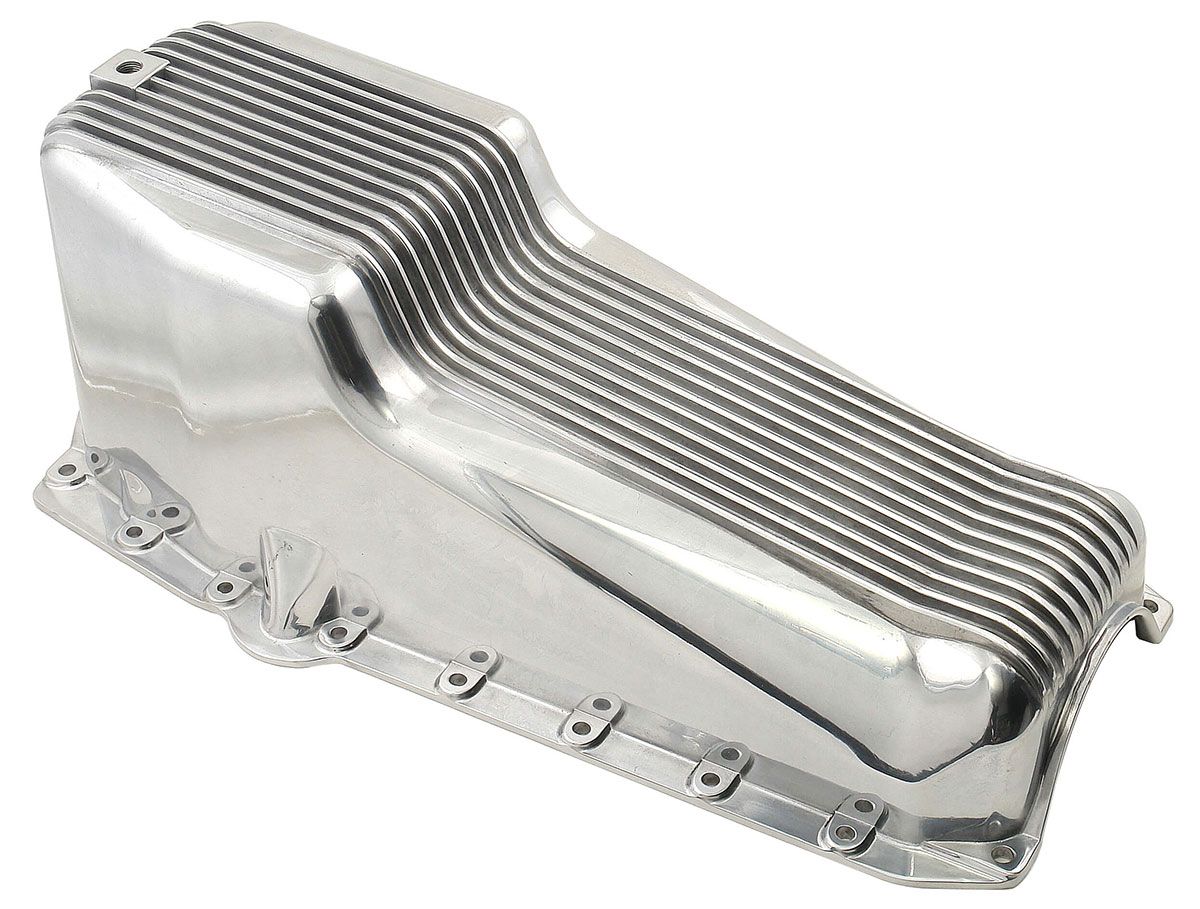 Mr Gasket Mr Gasket Fully Polished Finned Oil Pan MG5415