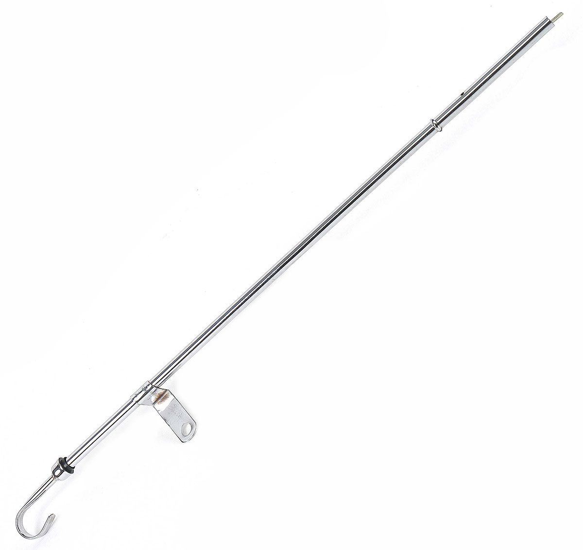 Mr Gasket Mr Gasket Chrome Plated Oil Dipstick - Pan Mount MG6236