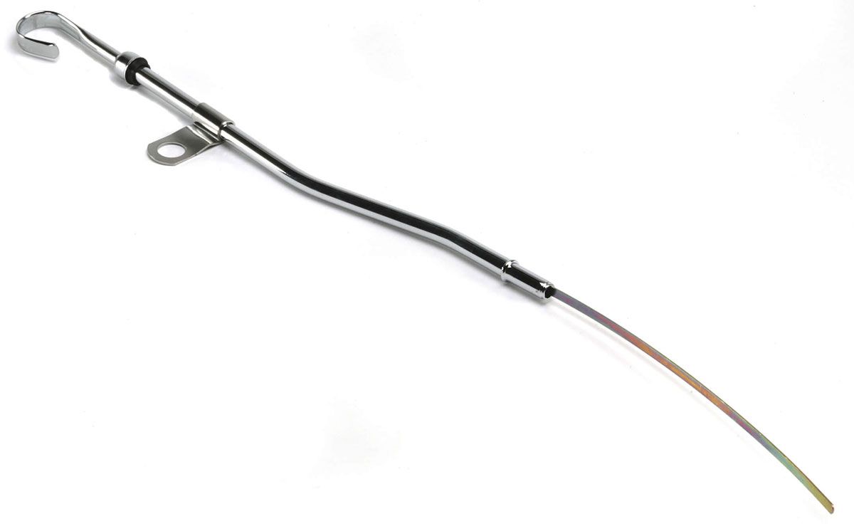 Mr Gasket Engine Oil Dipstick, Chrome Plated MG6924