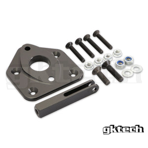 GKTech 86, GR86, BRZ Bolt on dual master cylinder adapter plate (GT86-2BLB)