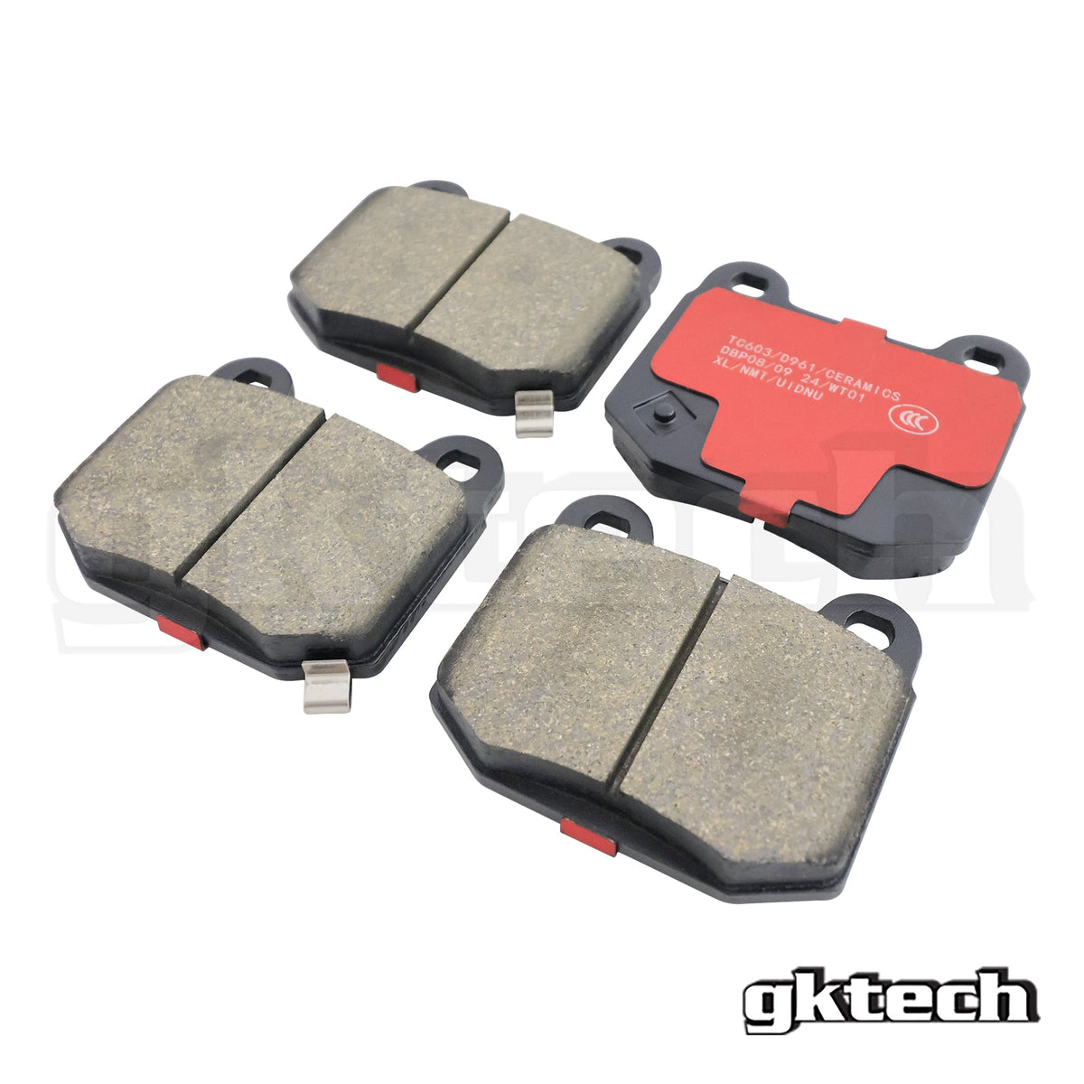 GKTech Z33 350Z, V35 SKYLINE 'TRACK' Edition Rear Brake Pads (Set of 4) Part #DB1521 (Z33X-RPAD)