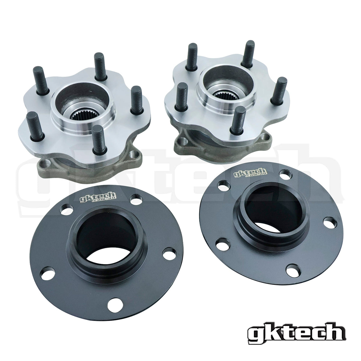 GKTech S13 Silvia 5 Stud Hub Conversion (Front and Rear) (13HUBCOMBO)