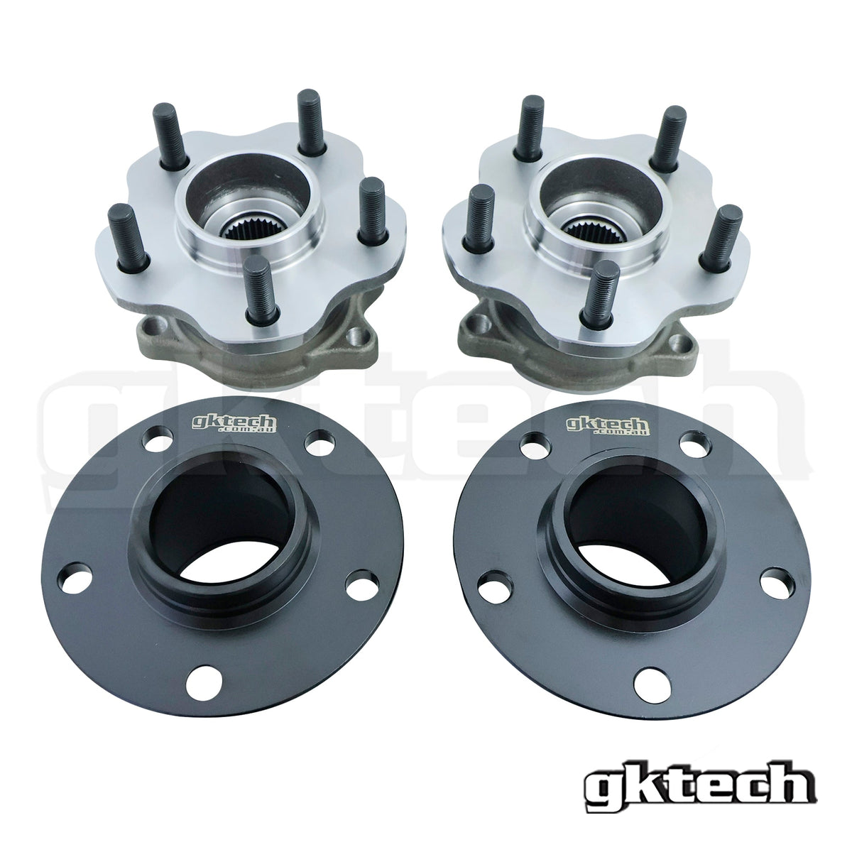 GKTech S13 Silvia 5 Stud Hub Conversion (Front and Rear) (13HUBCOMBO)
